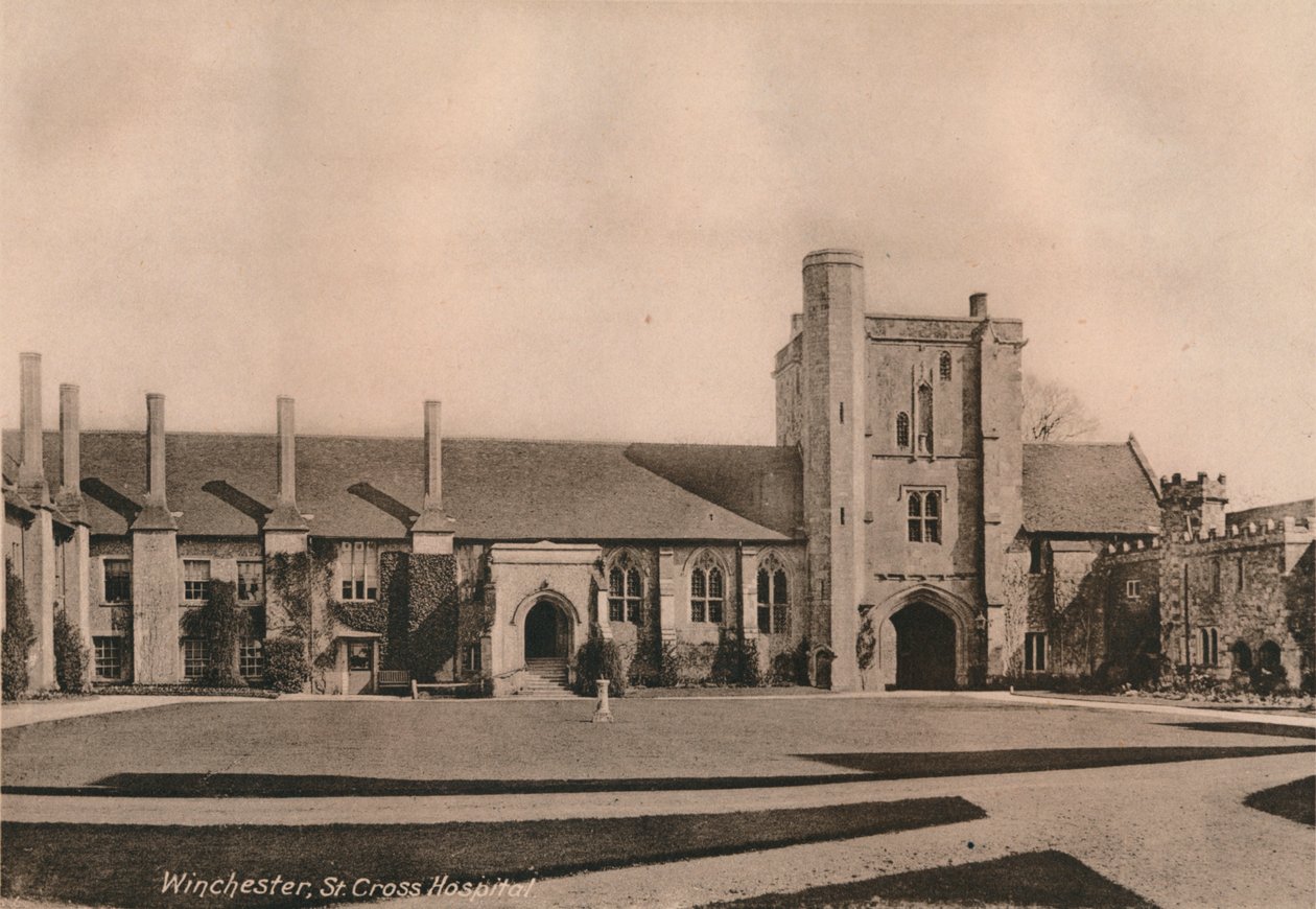 Hospital of St Cross, Winchester, Hampshire, tidlig på 1900-tallet av Unbekannt