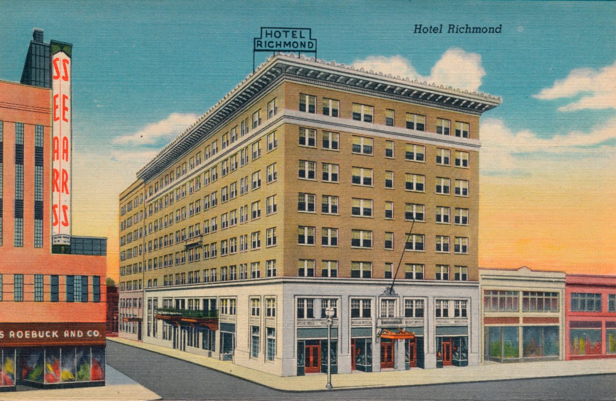 Hotel Richmond, Augusta, Georgia, 1943 av Unbekannt