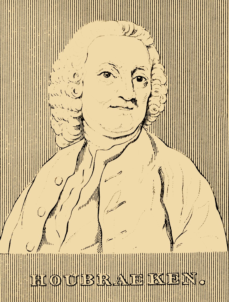 Houbraeken, 1698-1780, 1830. av Unbekannt