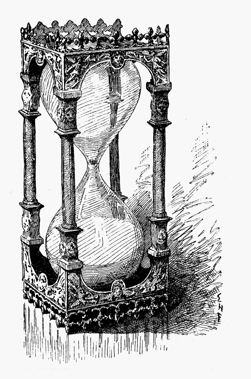 Timeglass, 1887 av Unbekannt