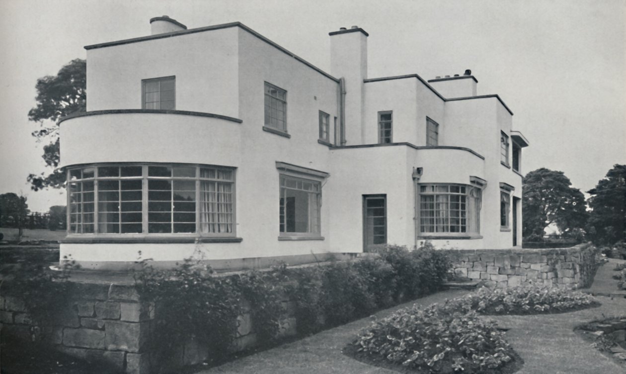 House at Burn Bridge av The Late John Procter, F.R.I.B.A., 1942 av Unbekannt
