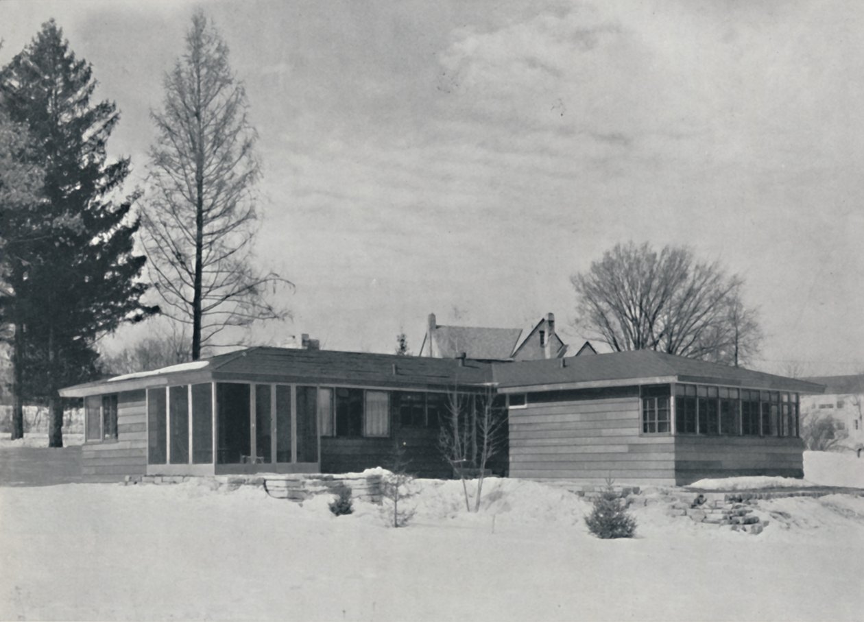 House at Madison, Wisconsin av William Kaeser, 1942 av Unbekannt