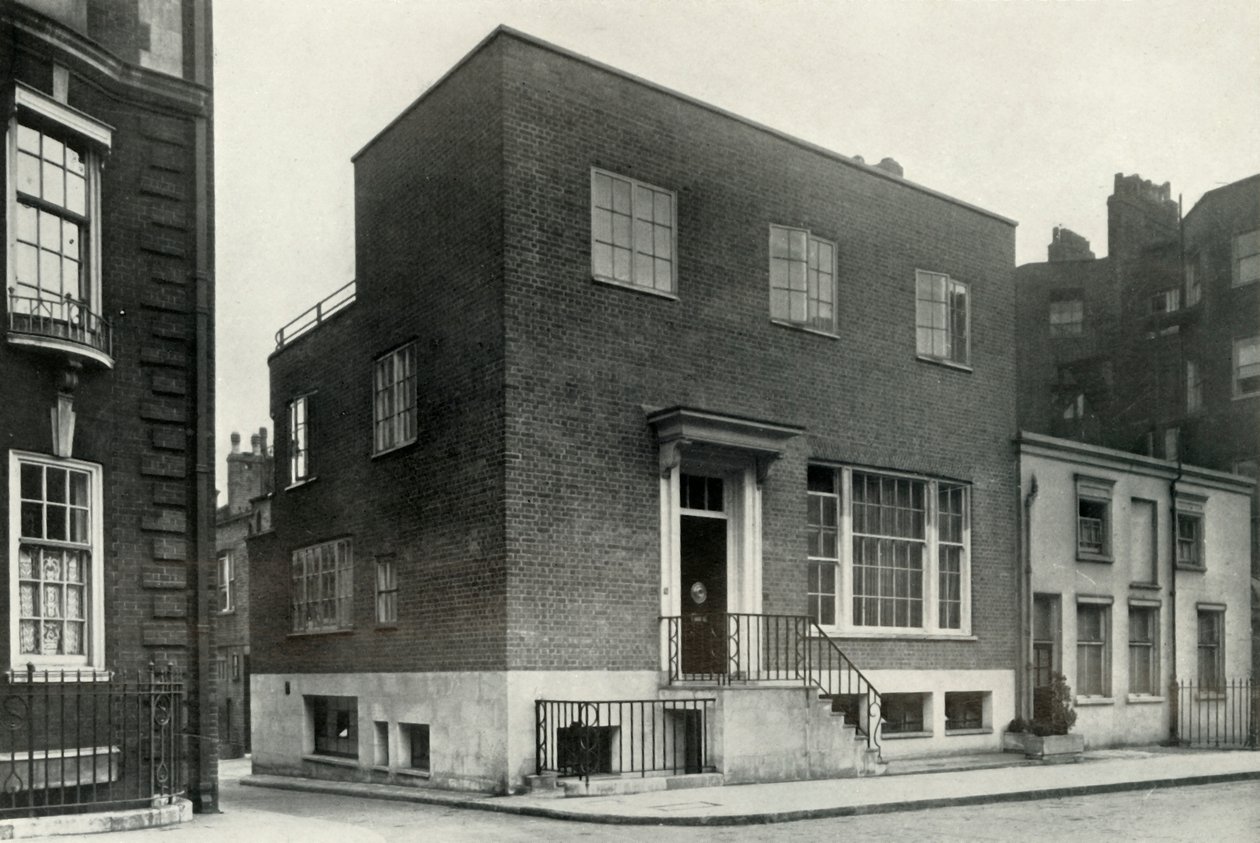 Hus i Weymouth Street, London, 1937 av Unbekannt