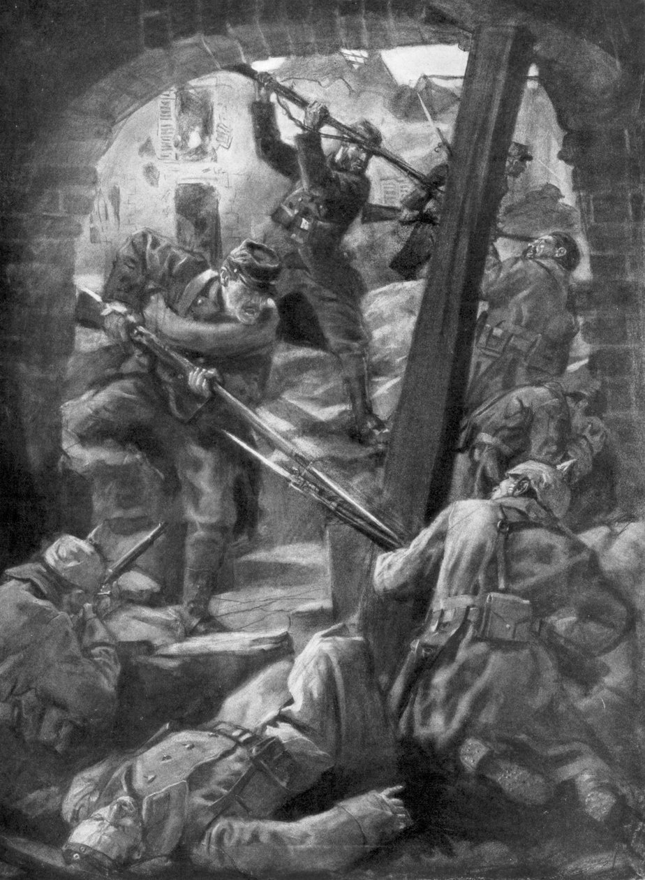 Hus til hus, Artois, Frankrike, 9. mai 1915 1926 av Unbekannt