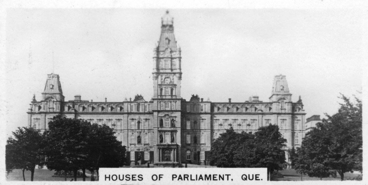 Houses of Parliament, Quebec, ca 1920-tallet av Unbekannt
