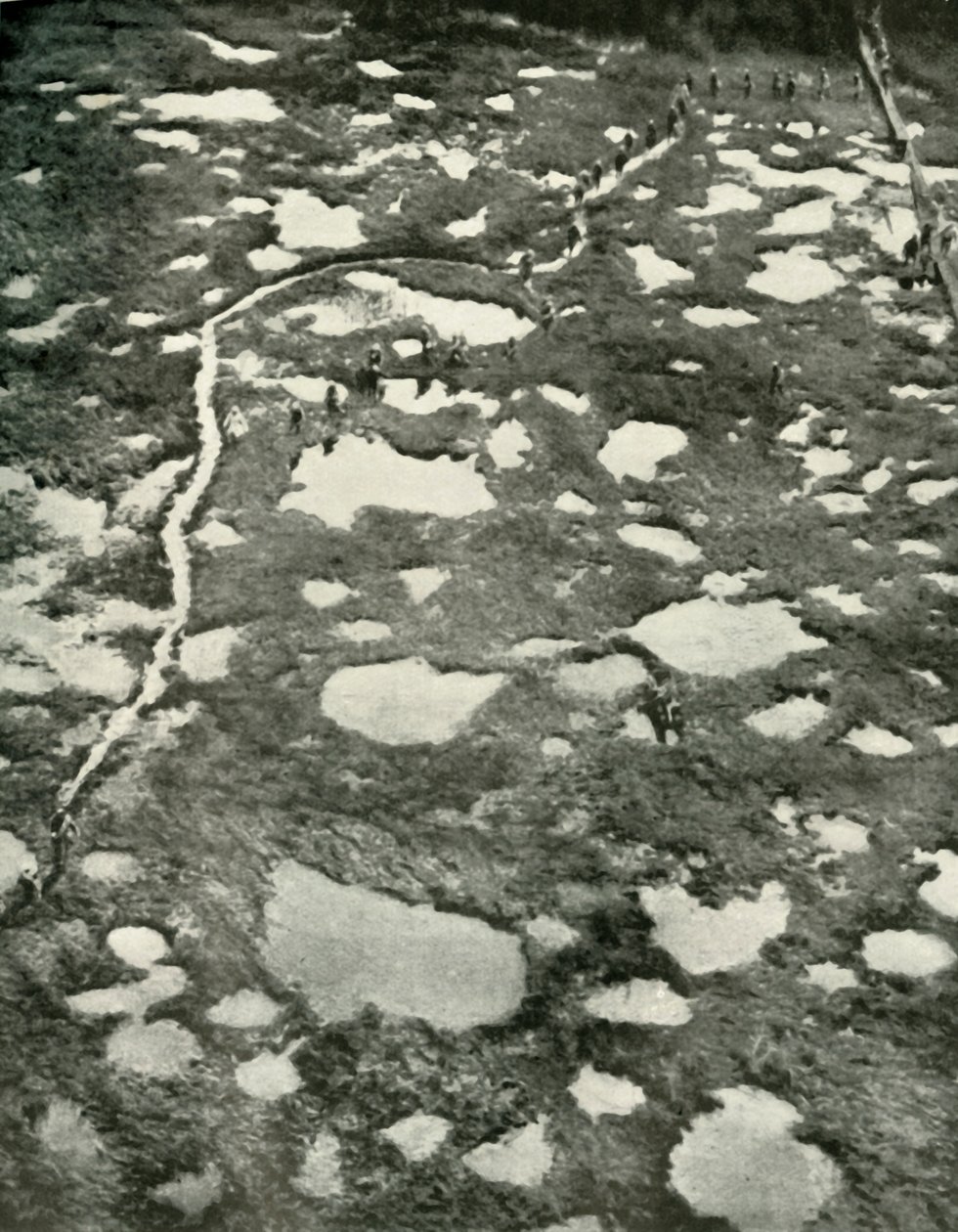 How The Weather Hindered the Advance, 1919. av Unbekannt
