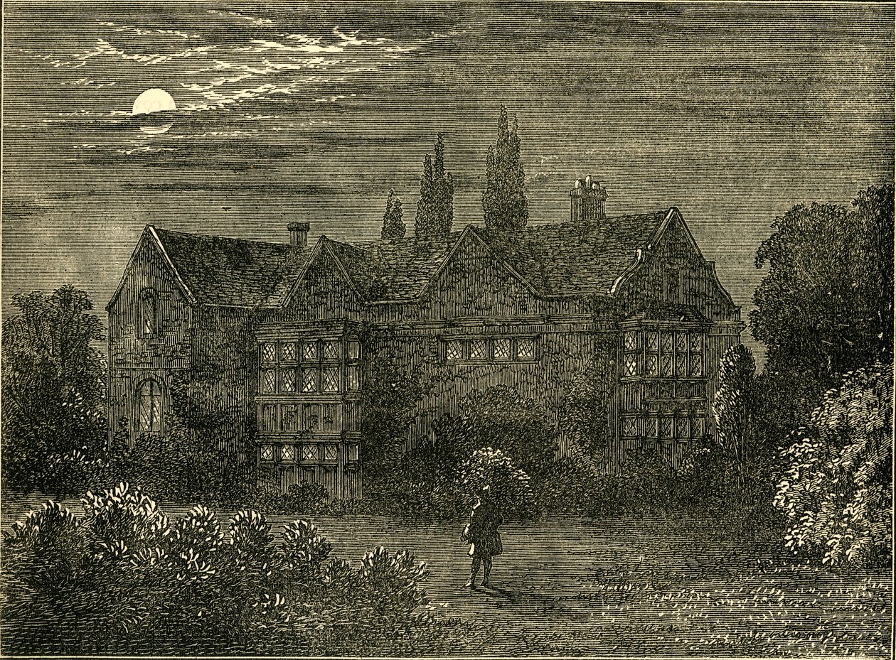 Howards House, i Clapton, ca 1800, c1876. av Unbekannt