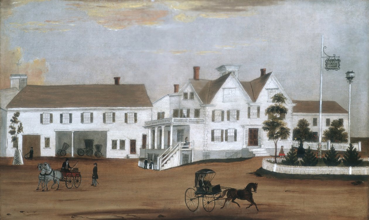 Hudson House, 1882. av Unbekannt