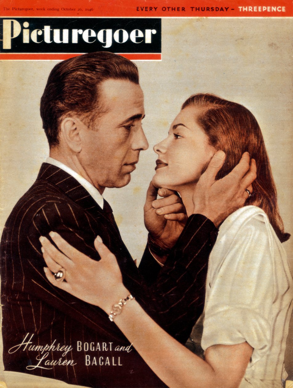 Humphrey Bogart 1899-1957 og Lauren Bacall f1924, amerikanske skuespillere, 1946 av Unbekannt