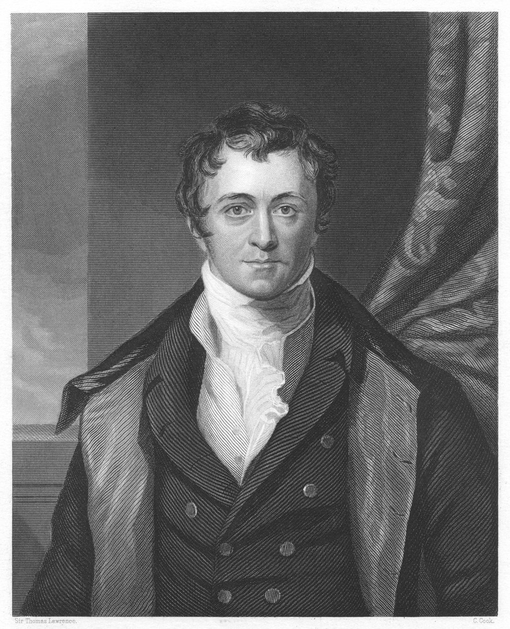 Humphry Davy, engelsk kjemiker, 1860 av Unbekannt