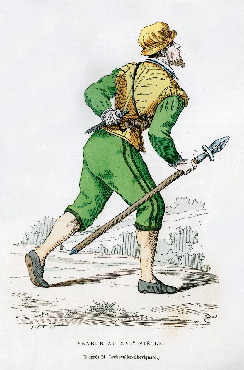 Huntsman, 1500-tallet 1882-1884 av Unbekannt