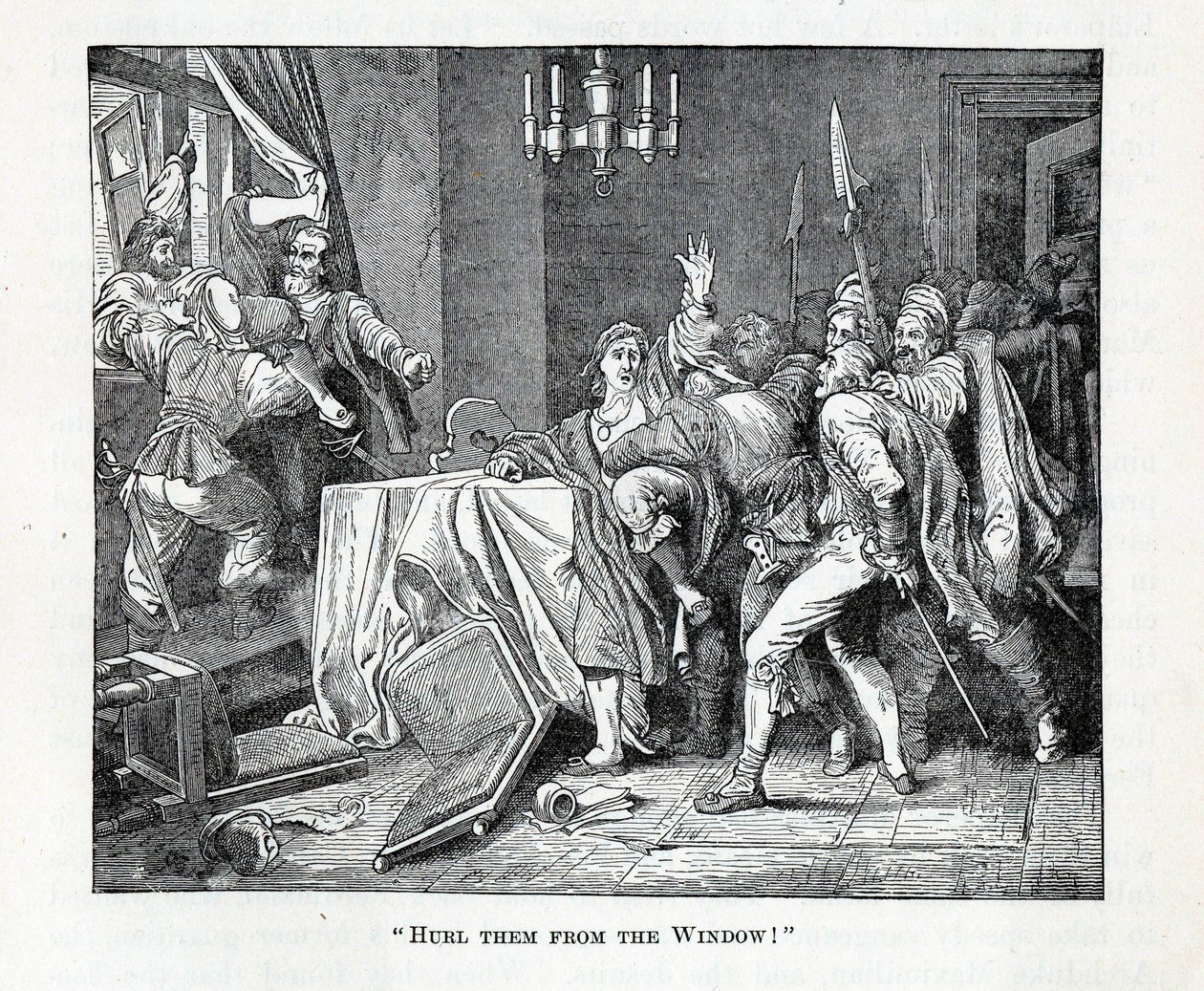 Sleng dem fra vinduet!, 1882 av Unbekannt