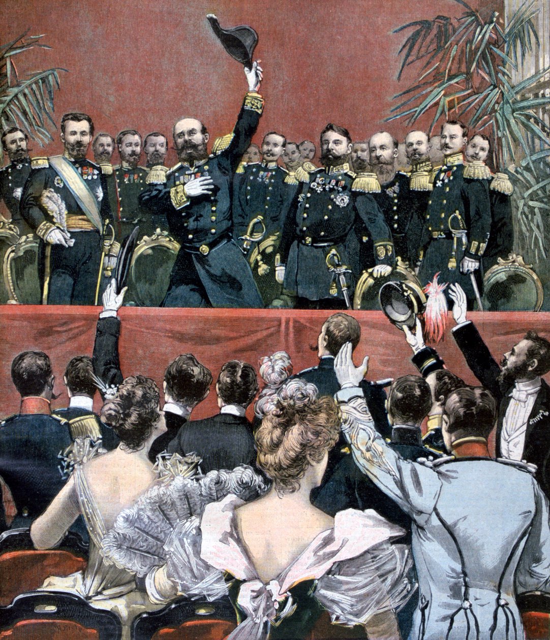 Hurra! For franskmennene!, 1893 av Unbekannt