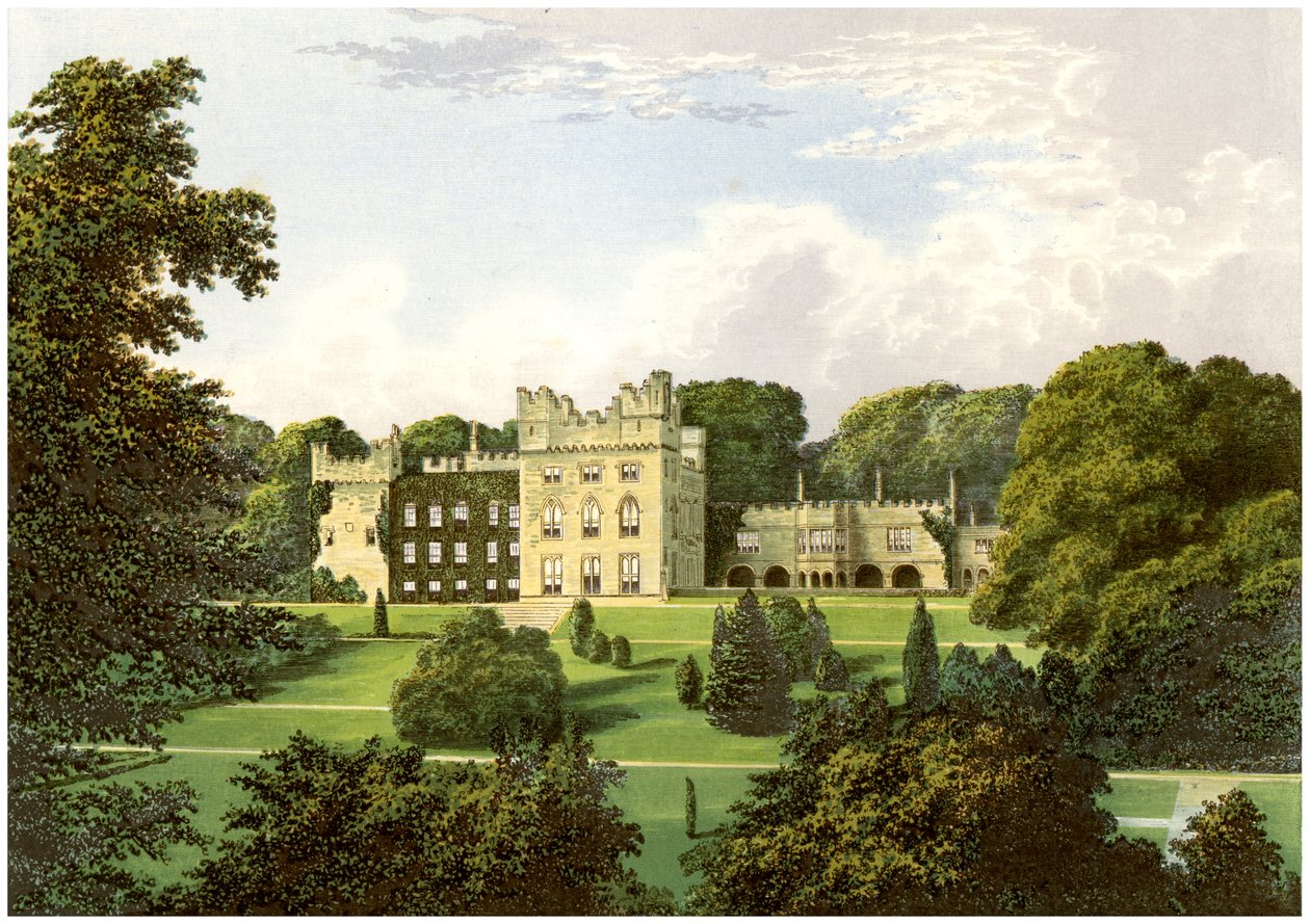 Hutton Hall, Cumbria, c1880 av Unbekannt