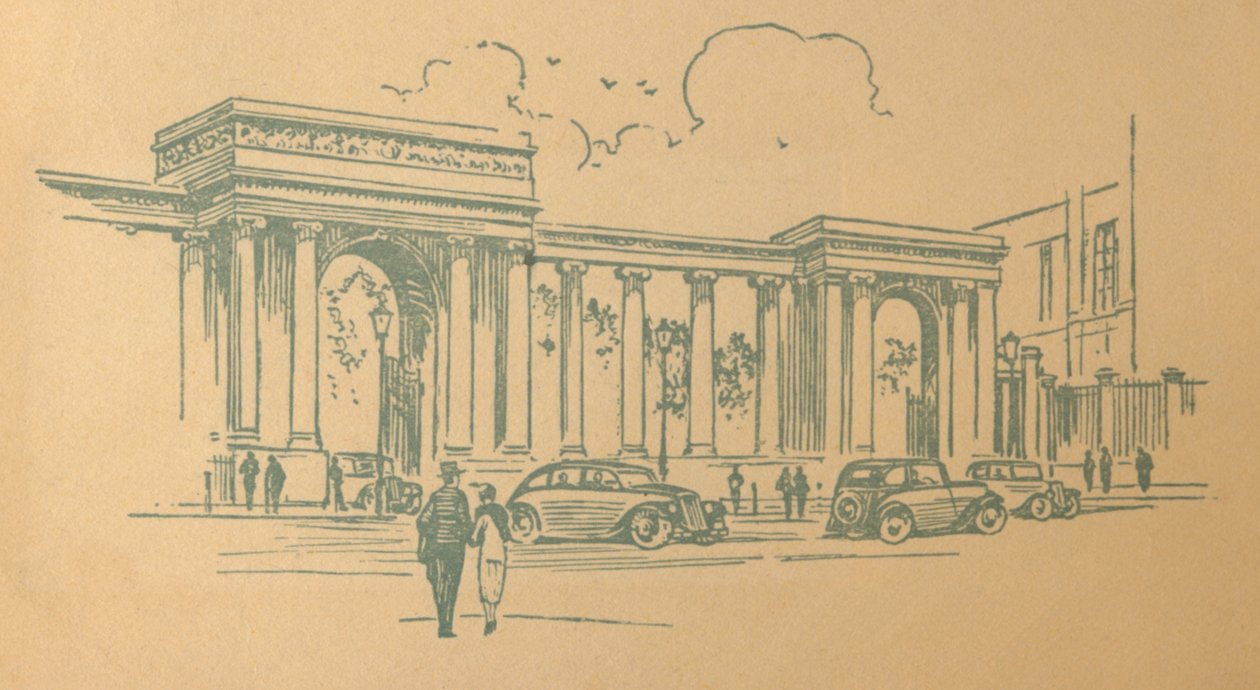 Hyde Park Corner, London, c1936 av Unbekannt