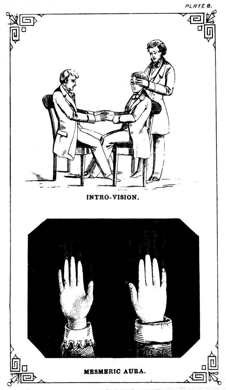 Hypnosis: introvisjonskraften ved å se inn i en kropp, 1889 av Unbekannt