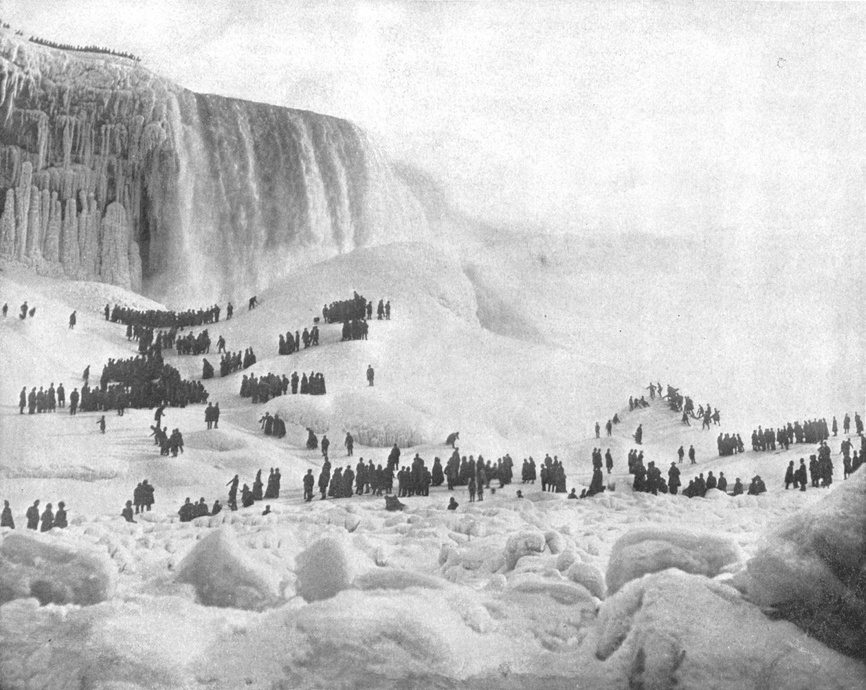 Ice Mountain, Niagara, New York State, USA, c1900. av Unbekannt