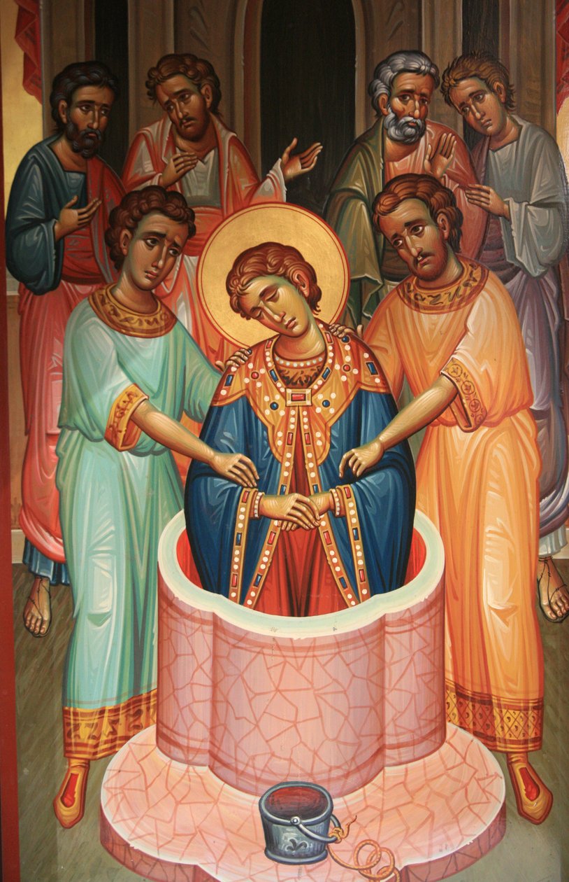 Ikon i Saint Dimitrios ortodokse kirke, Thessalonique, Hellas av Unbekannt