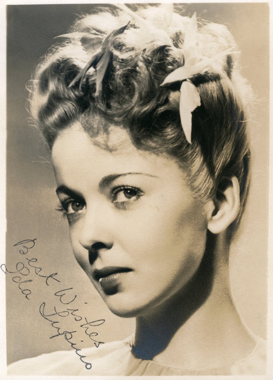 Ida Lupino 1914-1995, engelsk skuespiller og regissør, ca 1930-tallet av Unbekannt