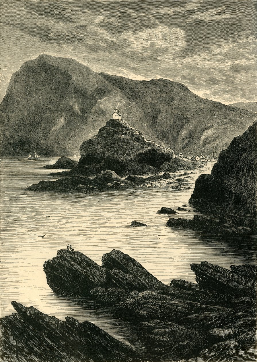 Ilfracombe - Utsikt fra klippene ved bunnen av Capstone, 1898. av Unbekannt
