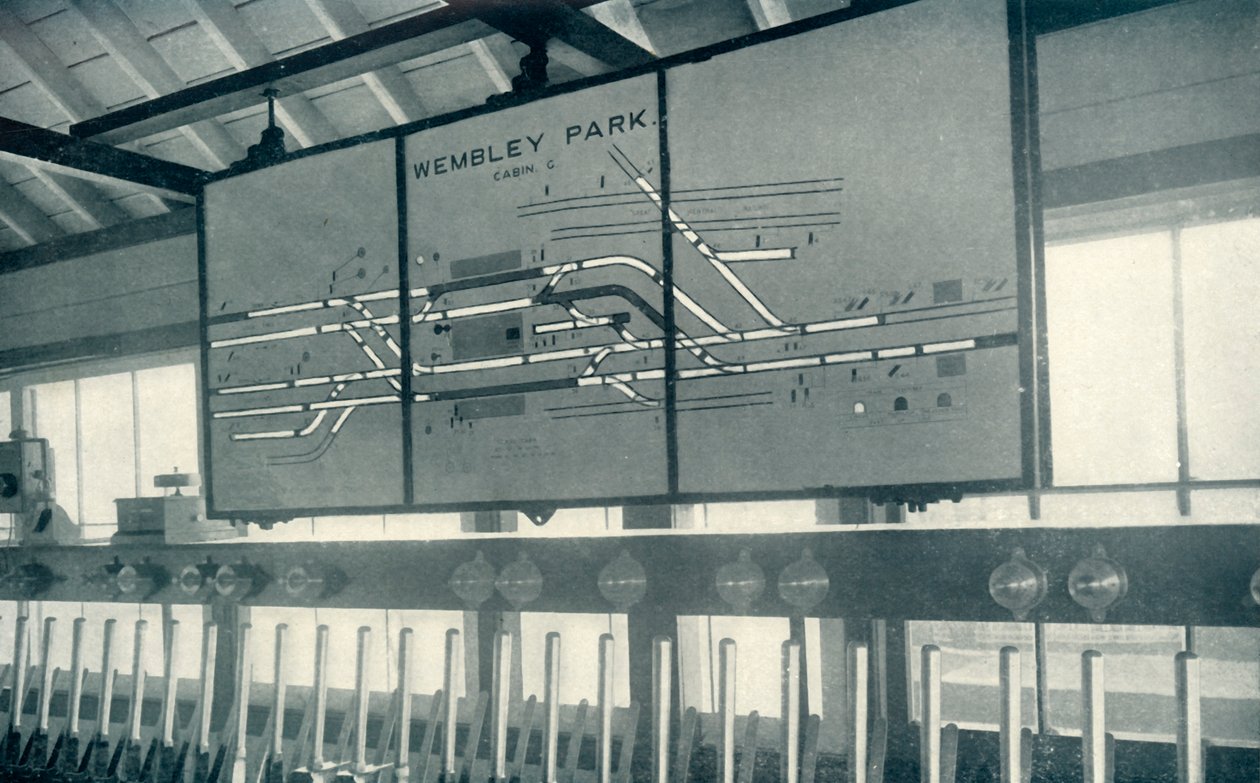 Illuminated Diagram of Signals, 1922. av Unbekannt