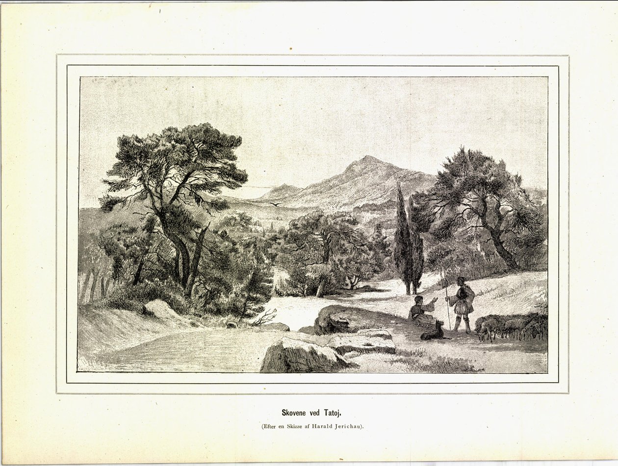 Illustrasjon hentet fra boken Brogede rejsebilleder av Jerichau-Baumann, Elisabeth og utgitt av Forlagsbureauet (København, 1881) av Unbekannt
