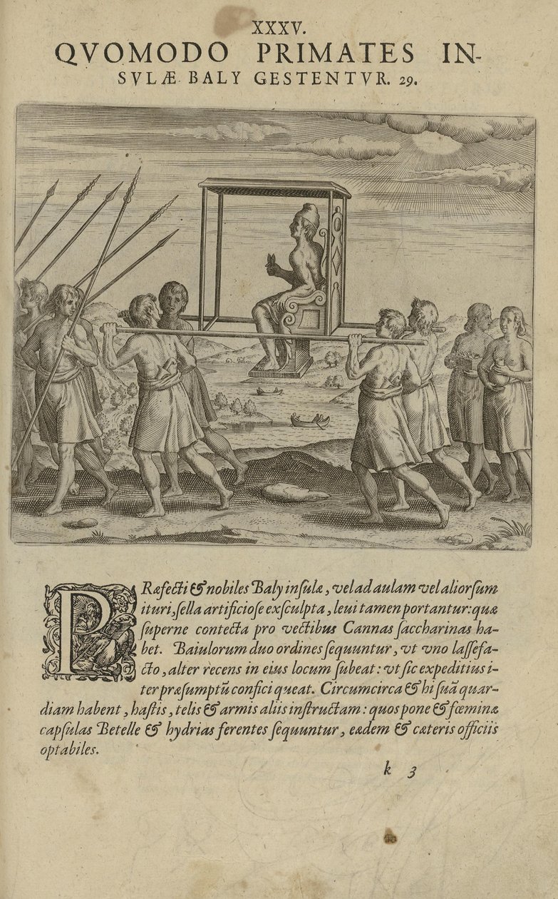 Illustrasjon hentet fra boken India Orientalis av ukjent forfatter og utgitt av Excudebat Matthaeus Beckerus av Unbekannt