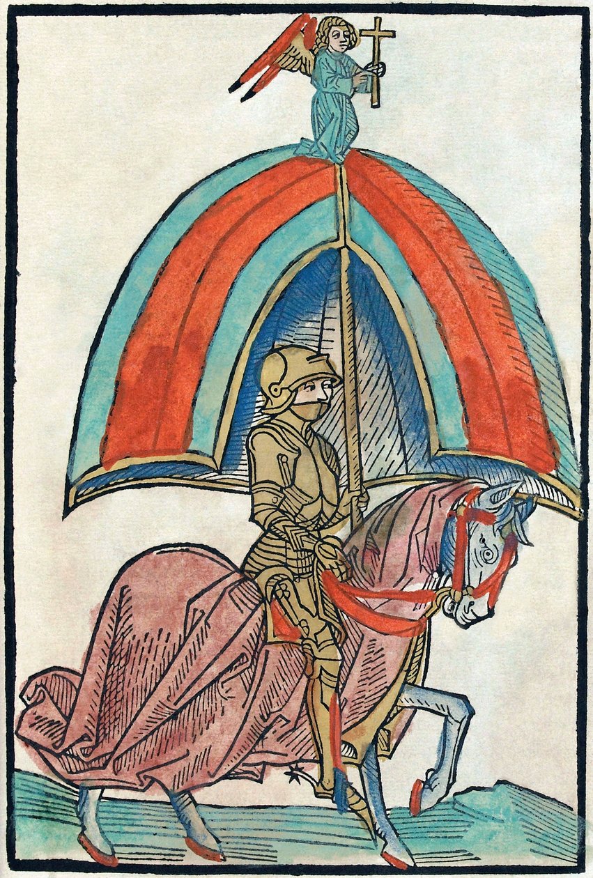 Illustrasjon fra Richentals illustrert kronikk, 1480-tallet. av Unbekannt
