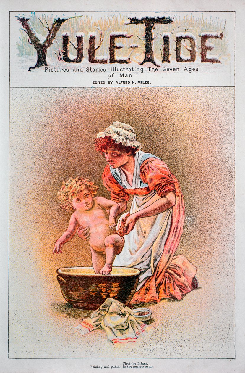 Illustrasjon fra julen, 1882 av Unbekannt