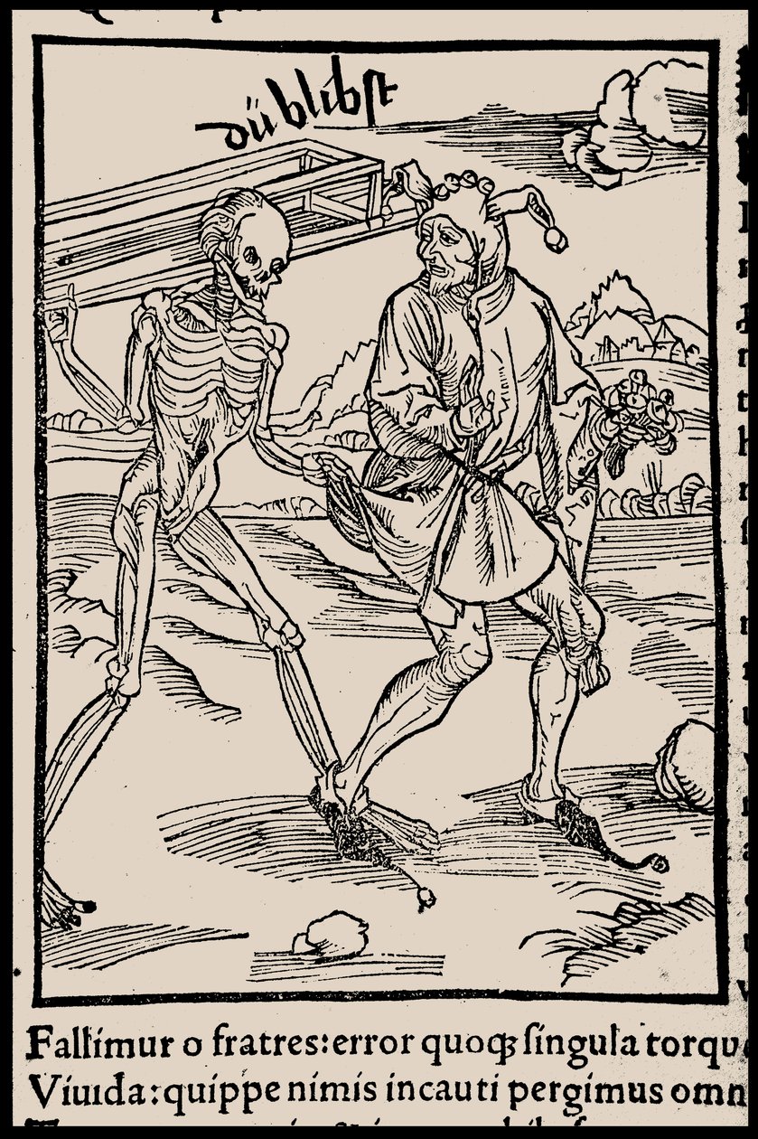 Illustrasjon til boken Ship of Fools av Sebastian Brant, 1497. av Unbekannt