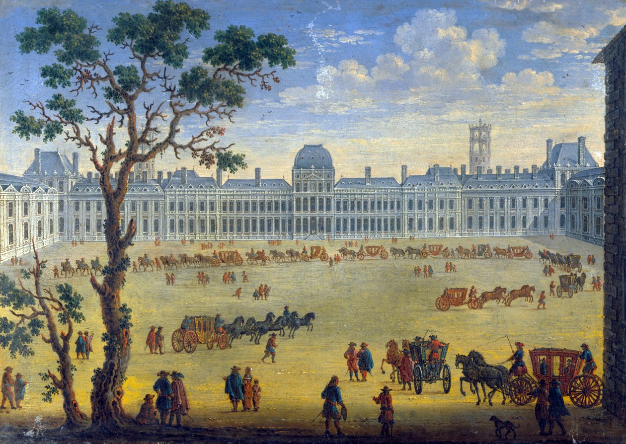 Imaginary View of the Tuileries, 1600-tallet av Unbekannt