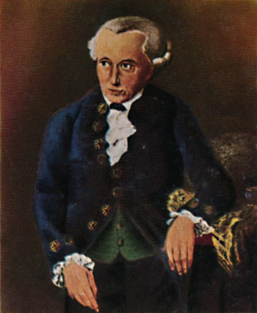 Immanuel Kant 1724-1804. - Maleri av Döbler, 1934. av Unbekannt