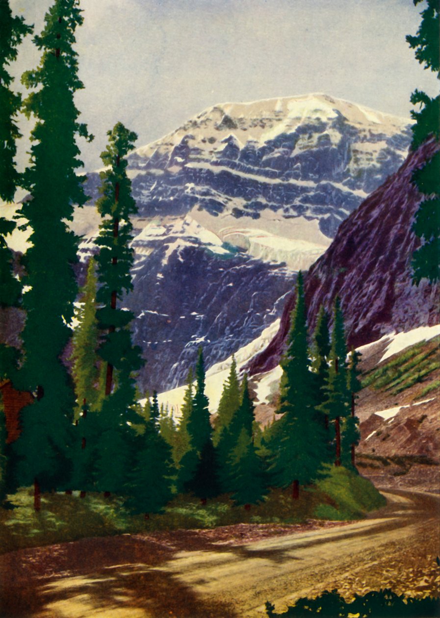I Canadas største nasjonalpark - Jasper nasjonalpark, c1948. av Unbekannt