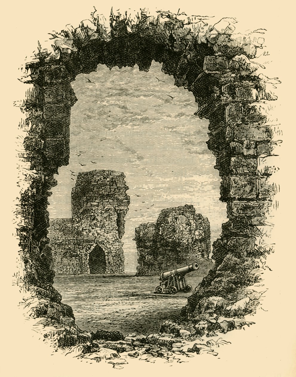 I Flint Castle, 1898. av Unbekannt
