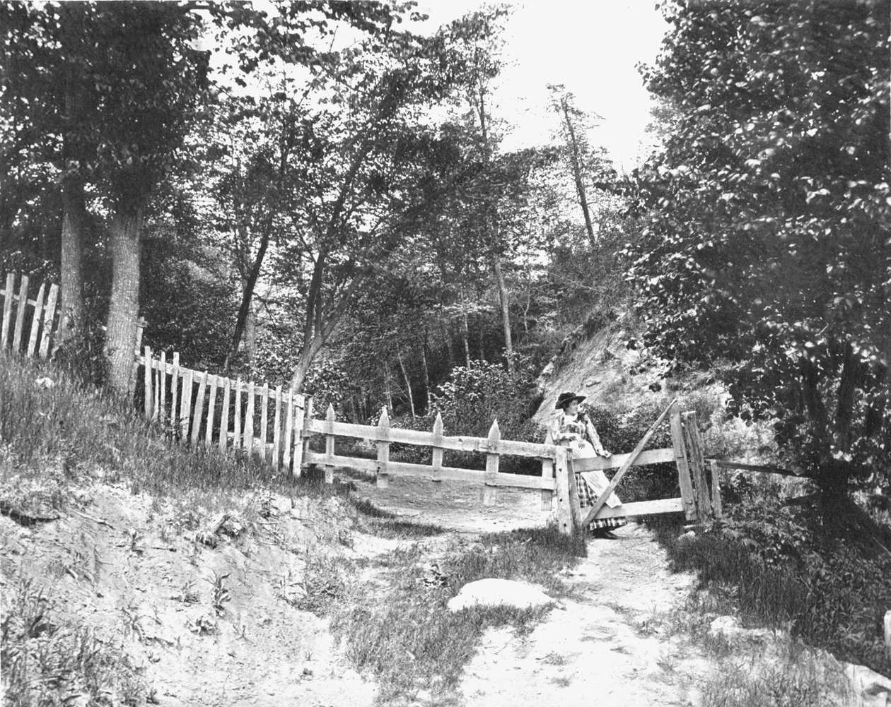 I Berkshire Hills, Massachusetts, USA, ca 1900. av Unbekannt