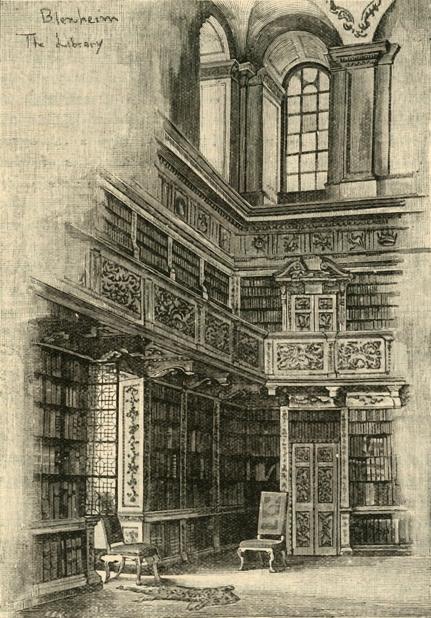I biblioteket 1870, 1898. av Unbekannt