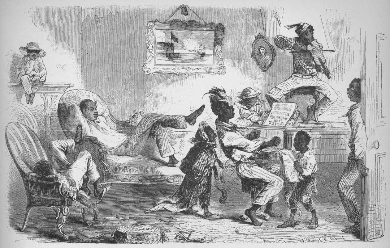 I herskapshuset til Robert W Barnwell i Beaufort, North Carolina, c1860, 1938 av Unbekannt