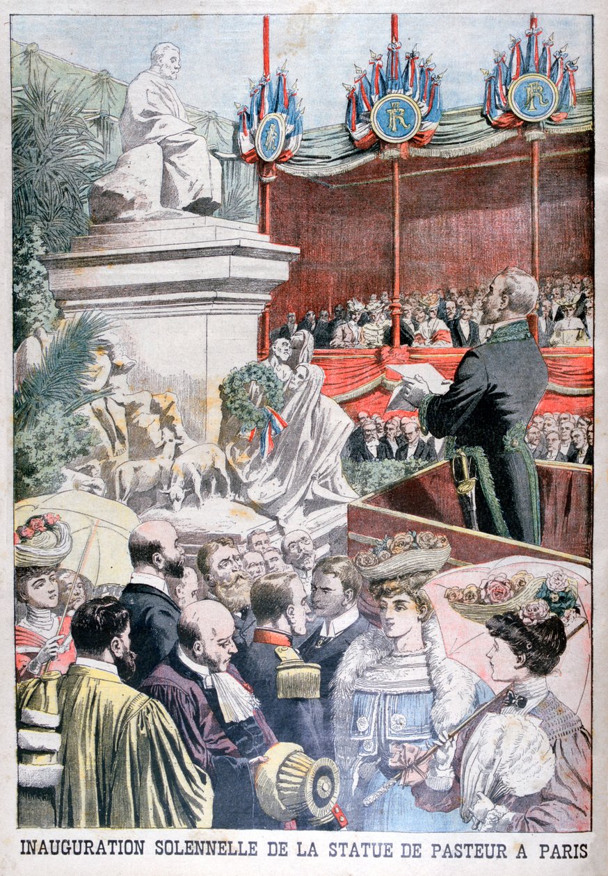 Innvielse av Louis Pasteurs-statuen, Paris, 1904 av Unbekannt