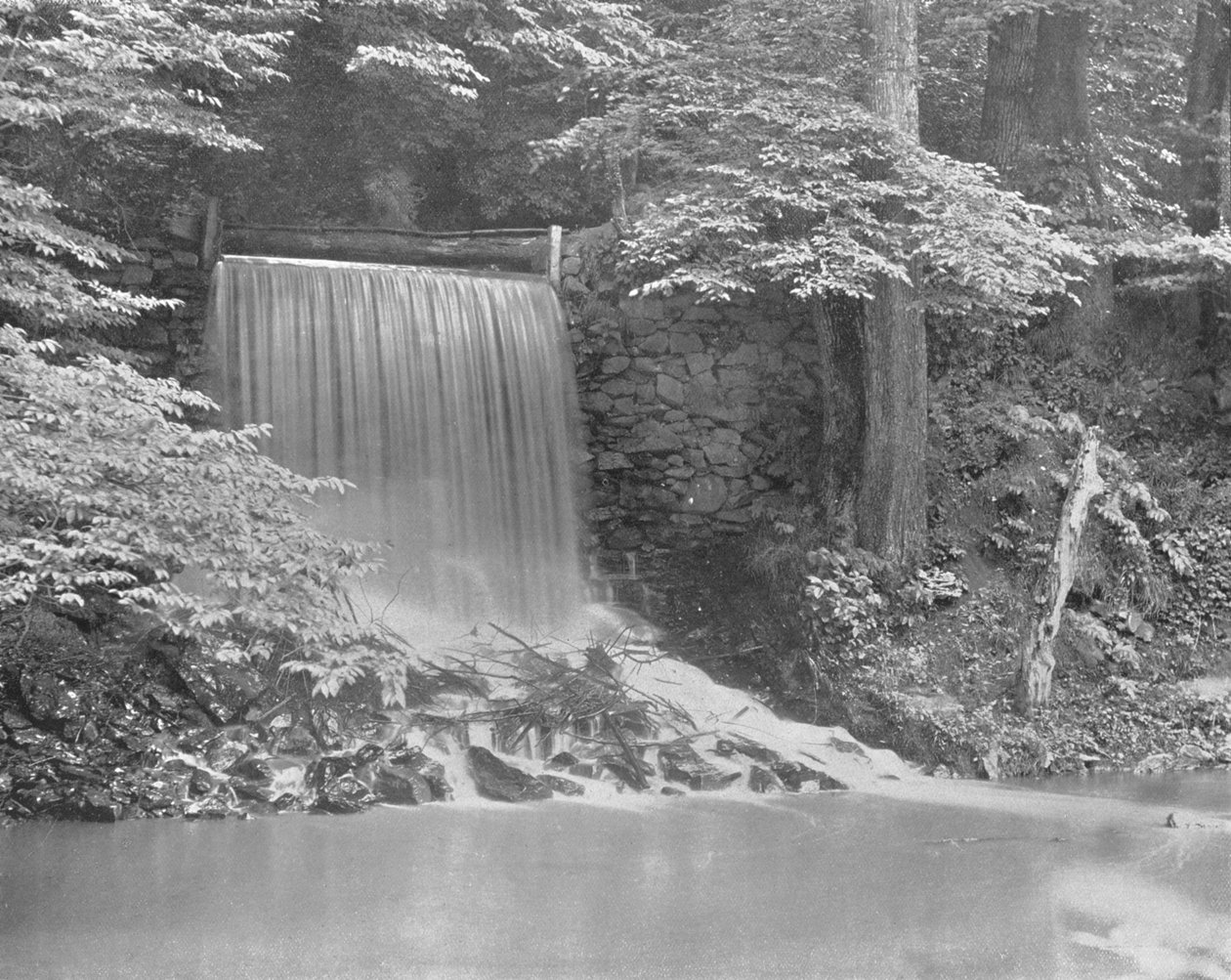 Independence Falls, på Darby Creek, nær Philadelphia, USA, c1900. av Unbekannt