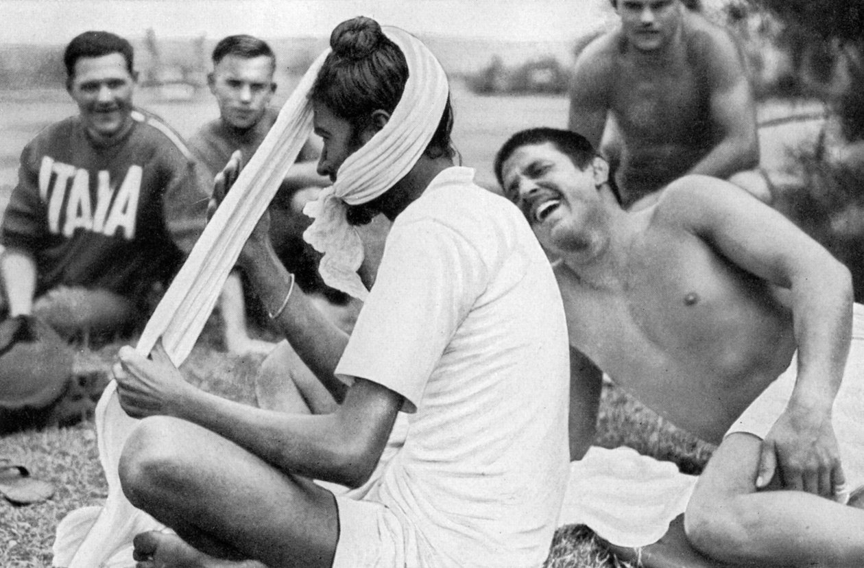Indisk sikh-idrettsutøver, OL i Berlin, 1936 av Unbekannt