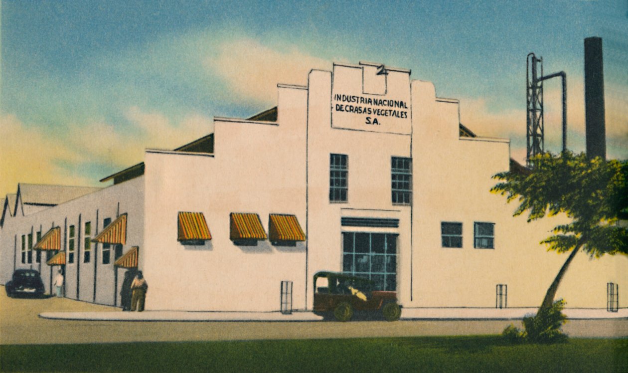 National Industry of Vegetable Fats S. A. Barranquilla, c1940-tallet av Unbekannt