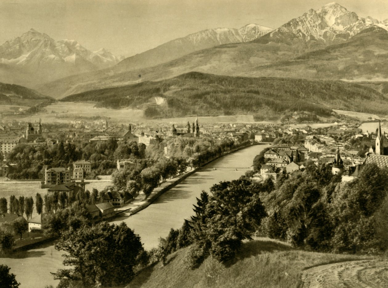 Innsbruck, Tyrol, Østerrike, c1935. av Unbekannt
