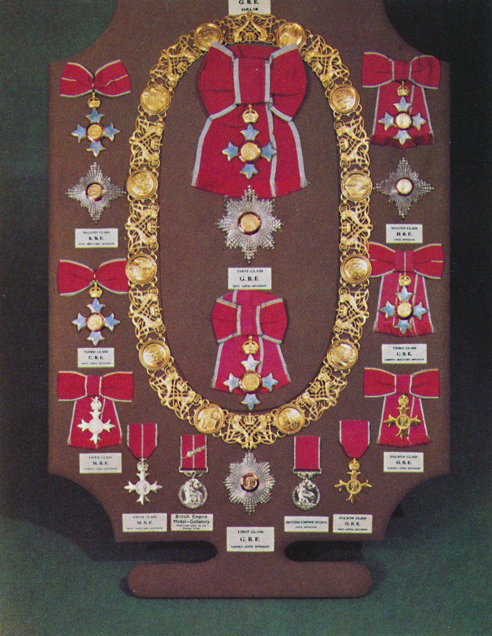 Insignia of the Order of the British Empire, 1953 av Unbekannt