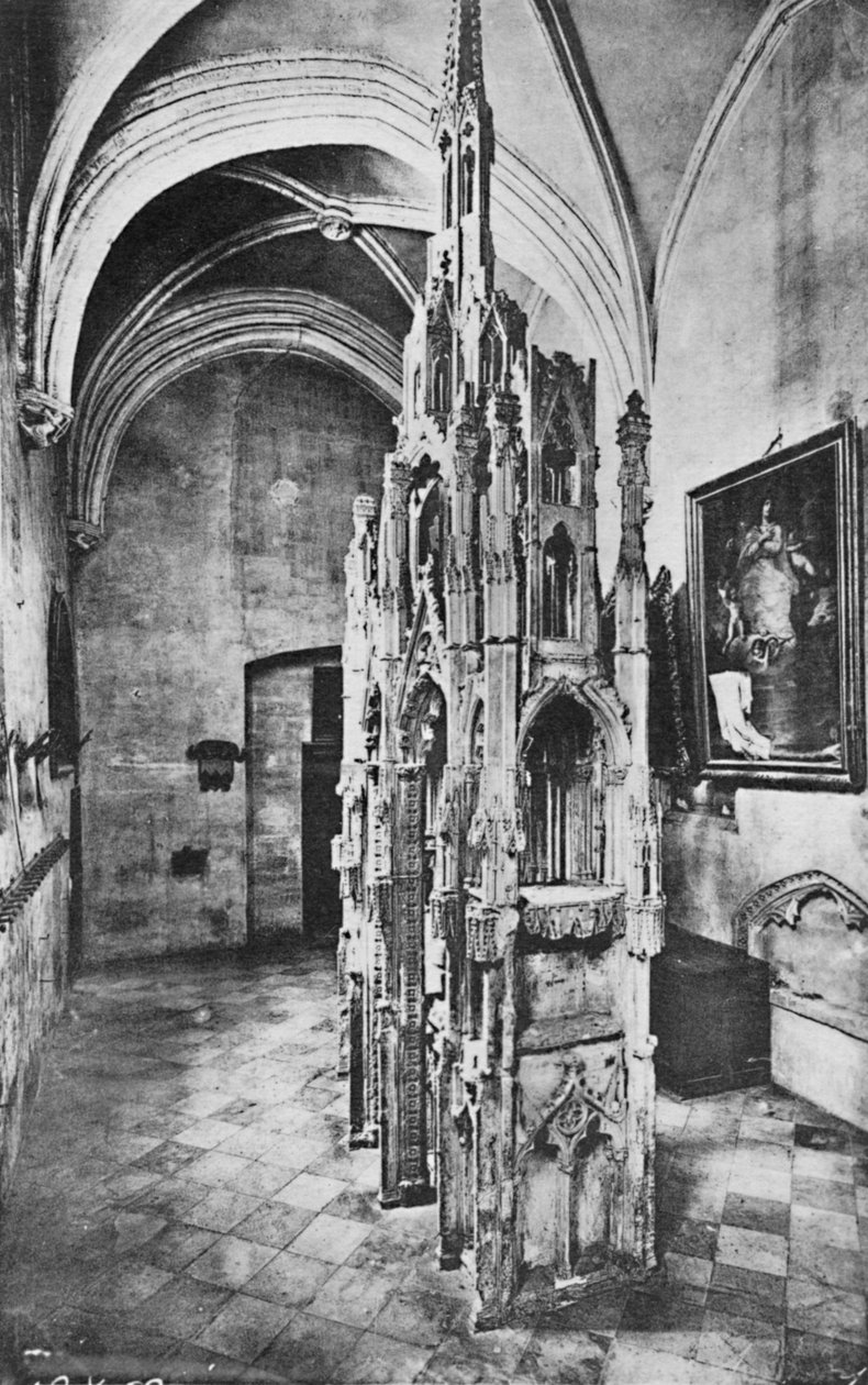 Innvendig grav til pave Jean XXII, c1925 av Unbekannt