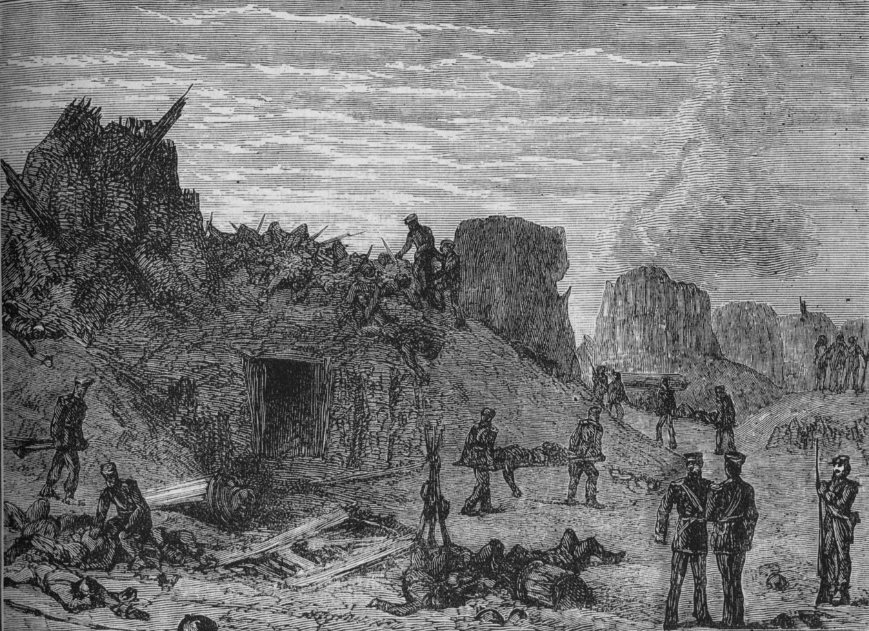 Interiør av Redan etter fangst, c1880 av Unbekannt
