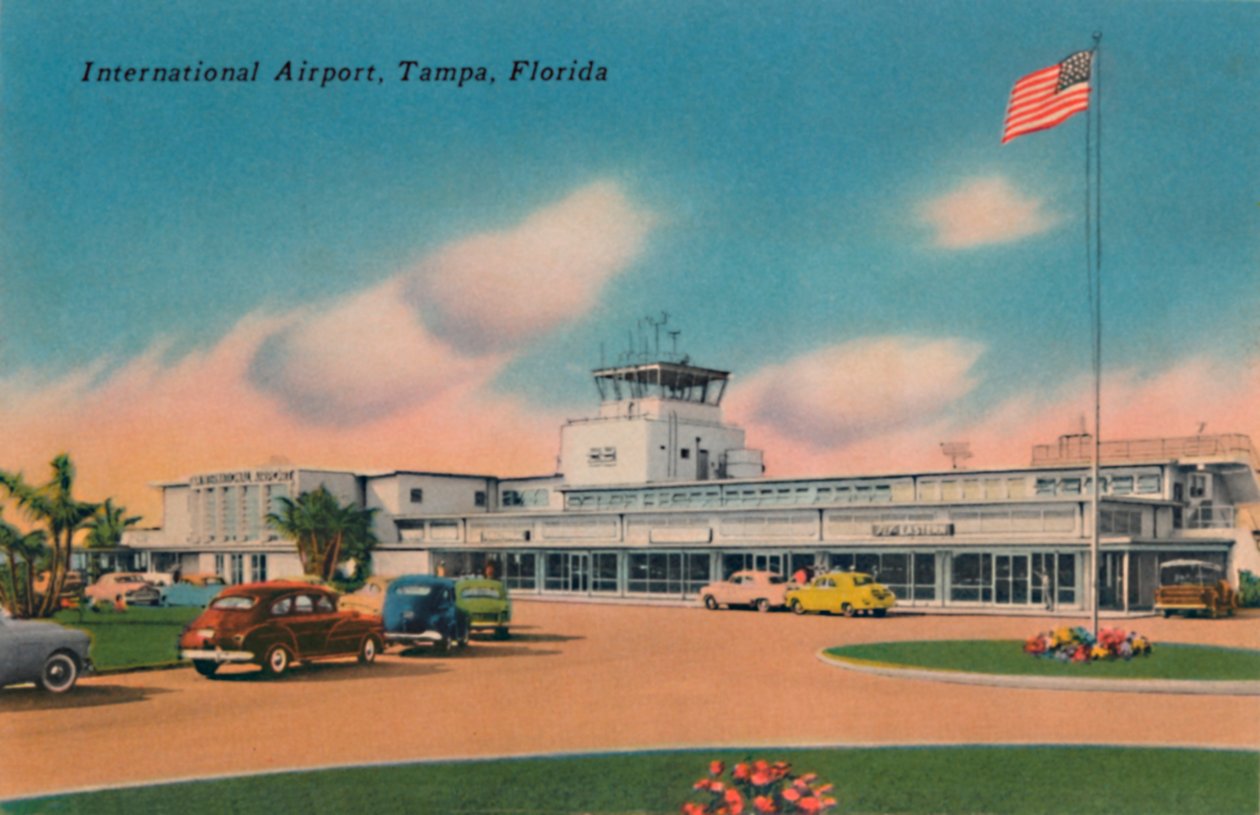 International Airport, Tampa, Florida, ca 1940-tallet av Unbekannt