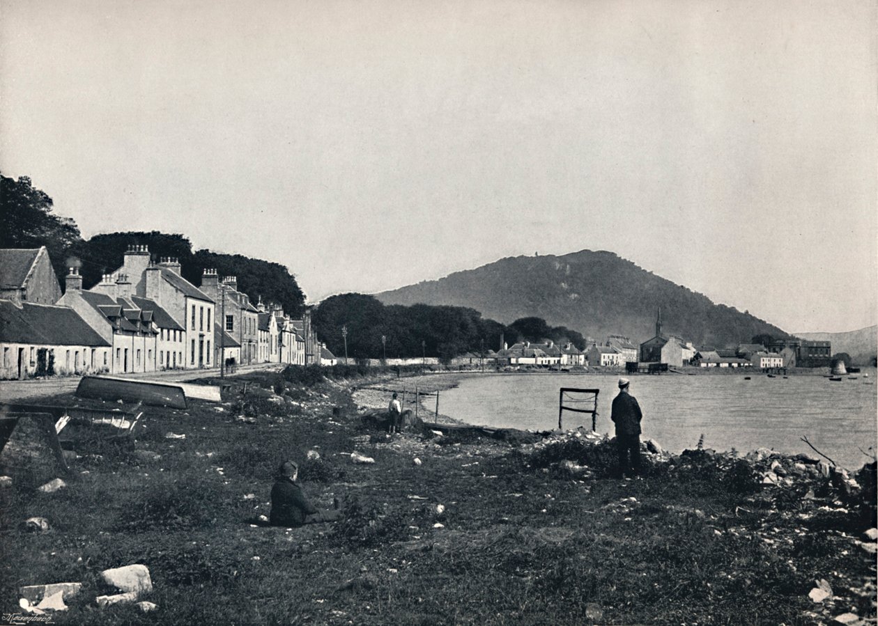 Inveraray - The Town and the Hill of Duniquoich, 1895 av Unbekannt