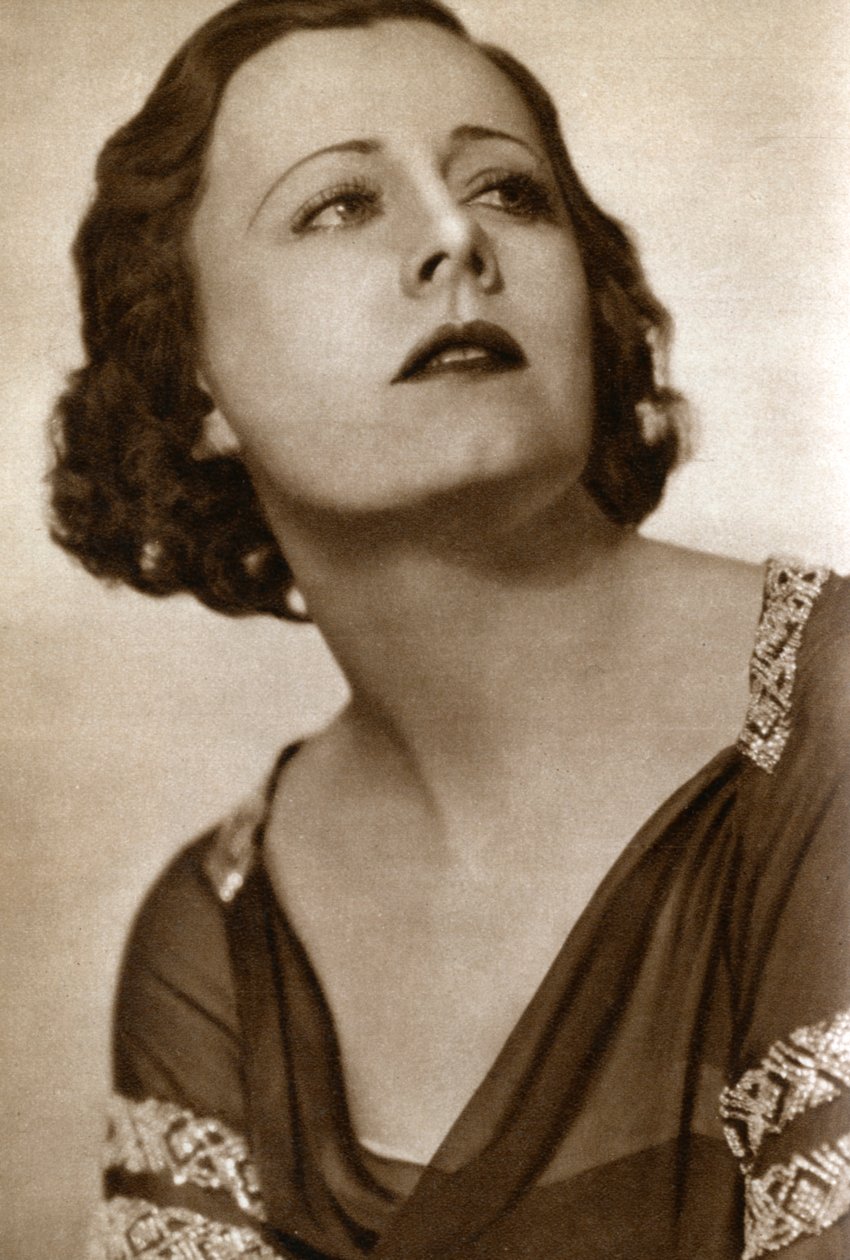 Irene Dunne , amerikansk skuespillerinne, 1933 av Unbekannt