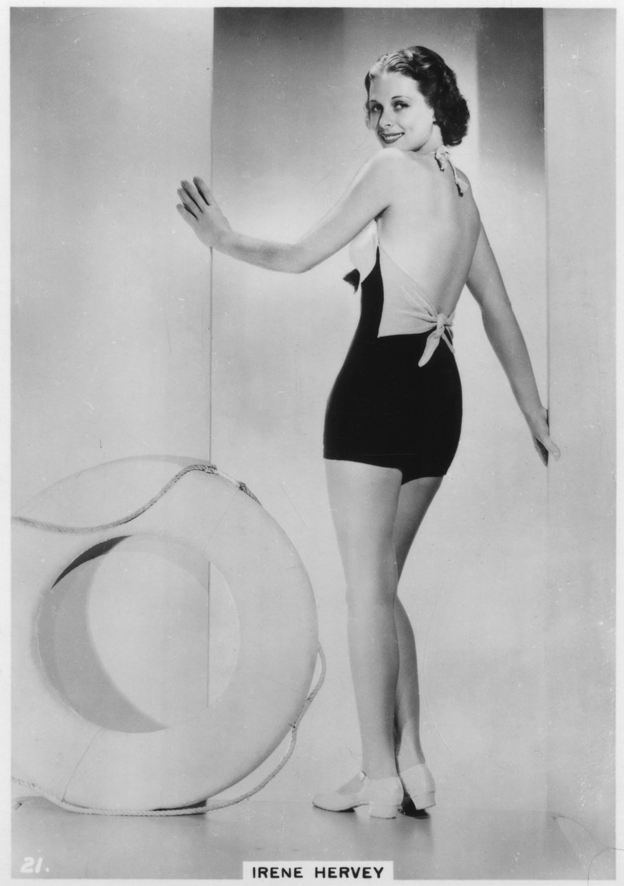Irene Hervey , amerikansk filmskuespillerinne, c1938 av Unbekannt