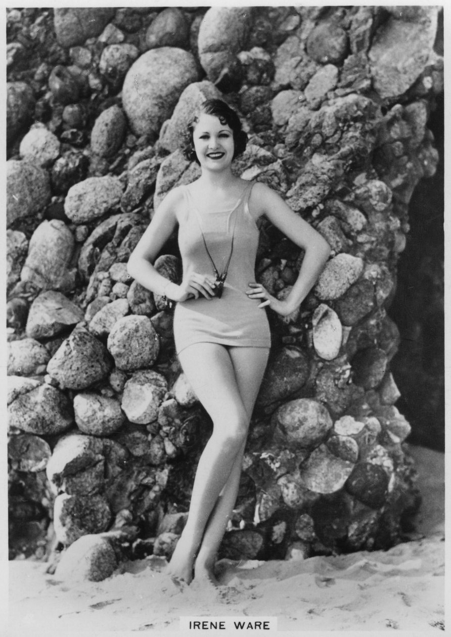 Irene Ware , amerikansk filmskuespillerinne, c1938 av Unbekannt